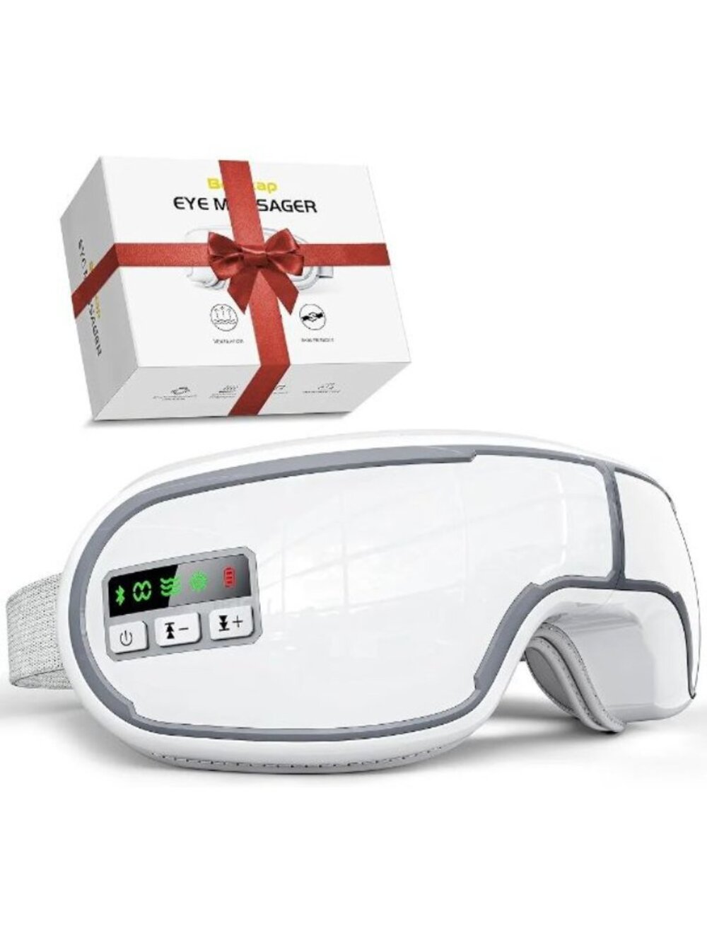 Eye Massager Heated Eye Mask for Migraines/Strain/Dry Eyes Relief, Smart Sleep